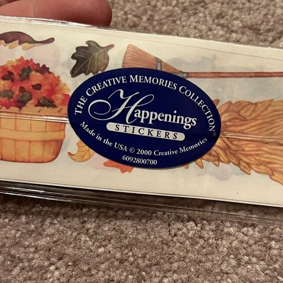 NEW Creative Memories Happenings Sticker Pack 15 Strips Stickers For All Season - Picture 1 of 3